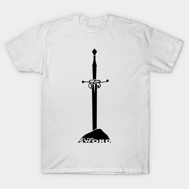 By The Sword - Rapier 1 T-Shirt by AngoldArts